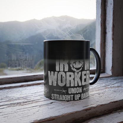 Color Morphing JA "Union Ironworkers" Mug