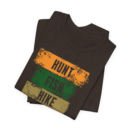 JA Hunt, Fish, Hike, Repeat T-Shirt