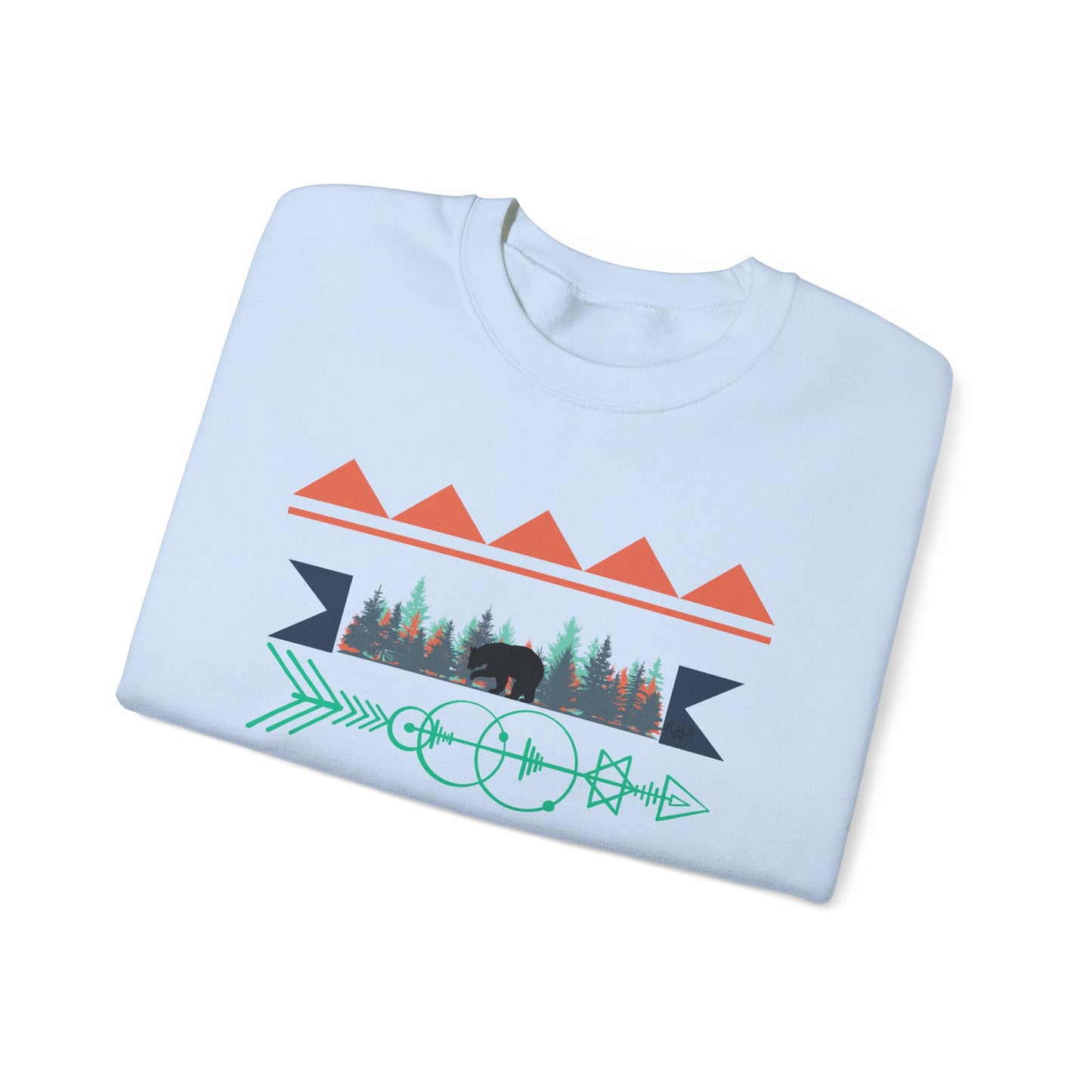 Bear Tribal Crewneck Sweatshirt