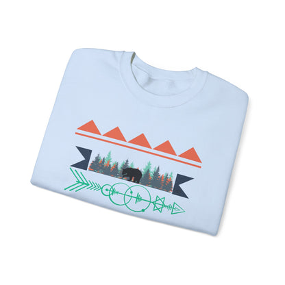 Bear Tribal Crewneck Sweatshirt