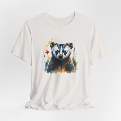 JA Watercolor Badger T-Shirt