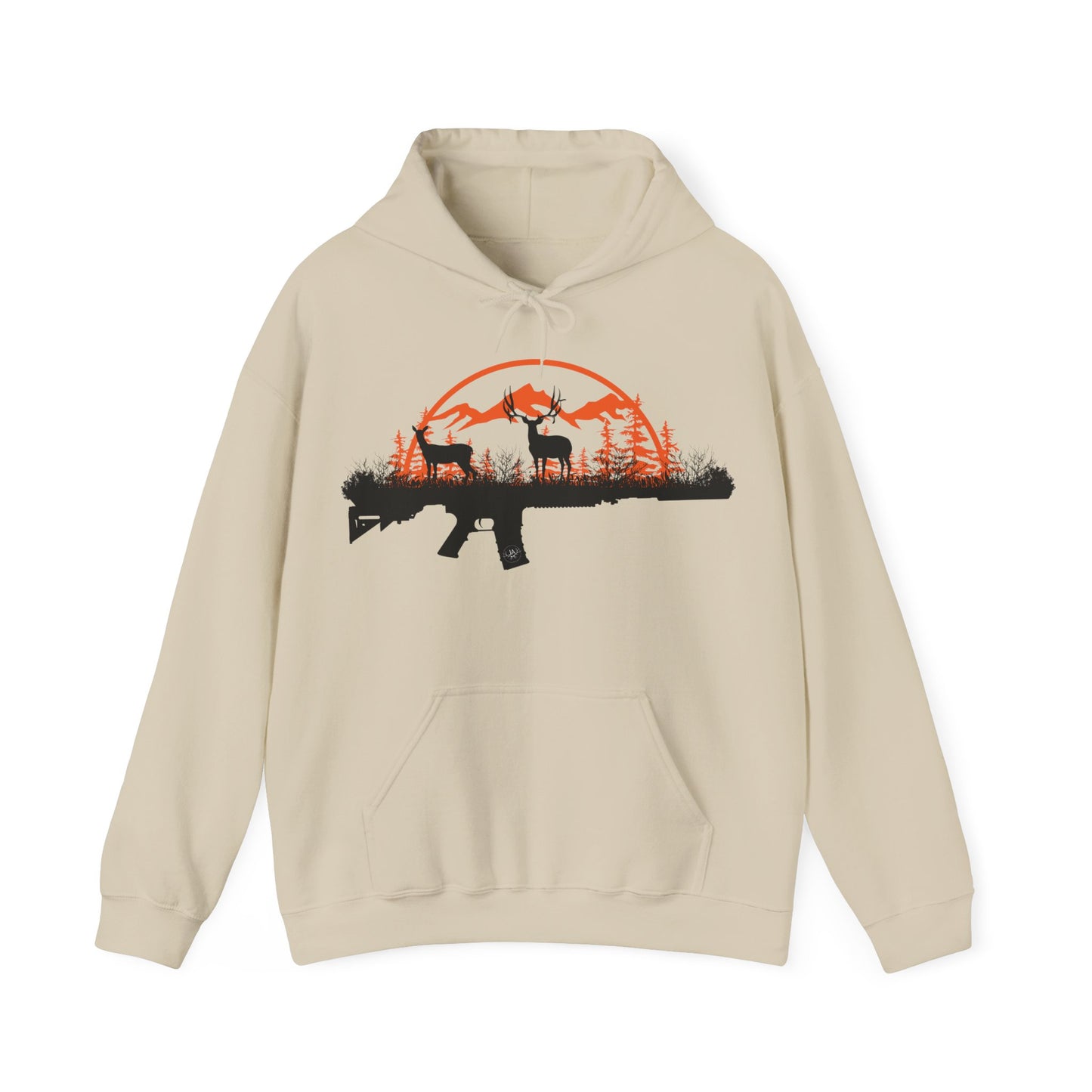 Muley Outdoors Orange Hunting Life Hoodie