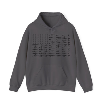 JA American flag guns Hoodie