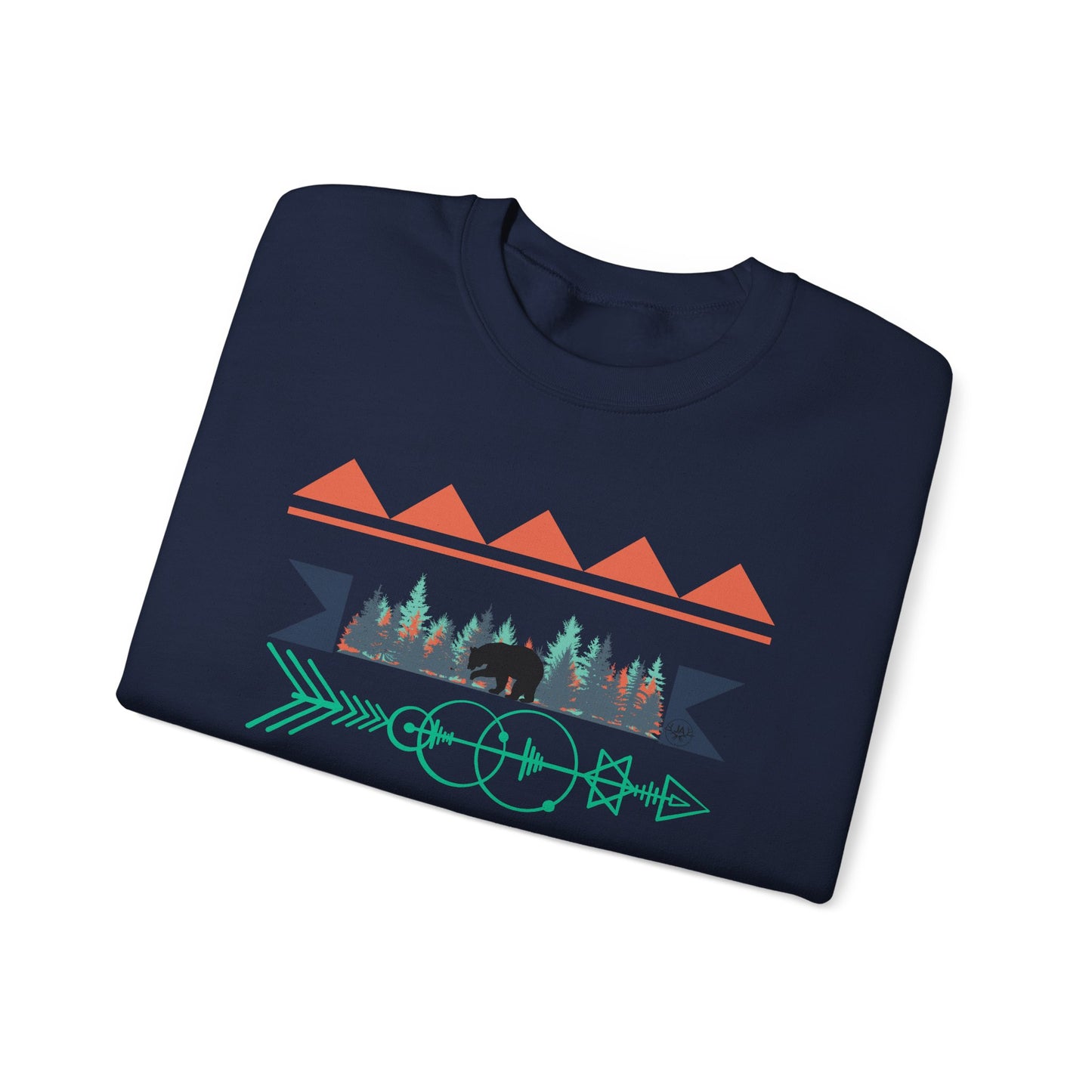Bear Tribal Crewneck Sweatshirt