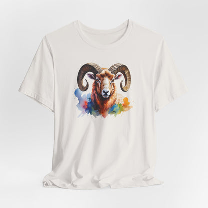 JA Watercolor Big Horn T-Shirt