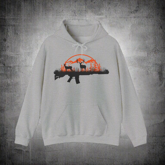 Muley Outdoors Orange Hunting Life Hoodie