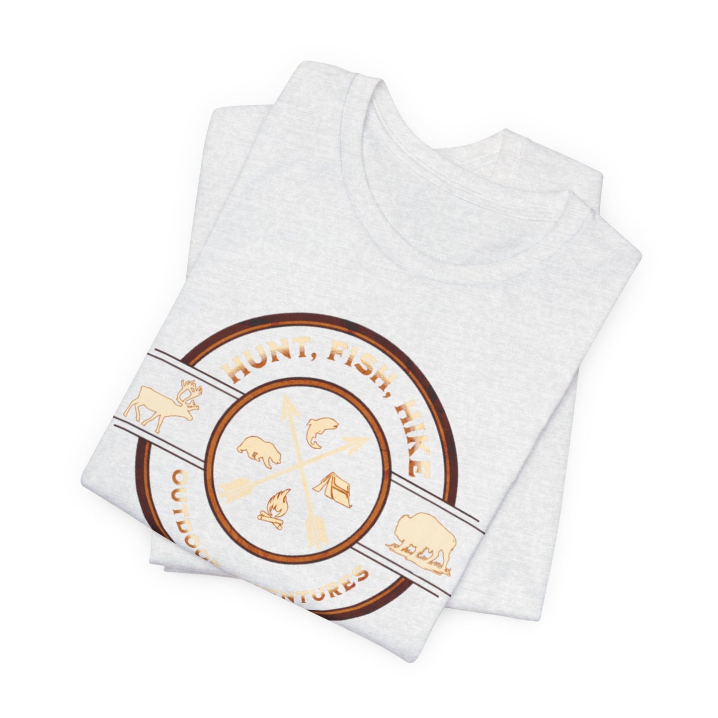 JA Hunt, Fish, Hike T-Shirt