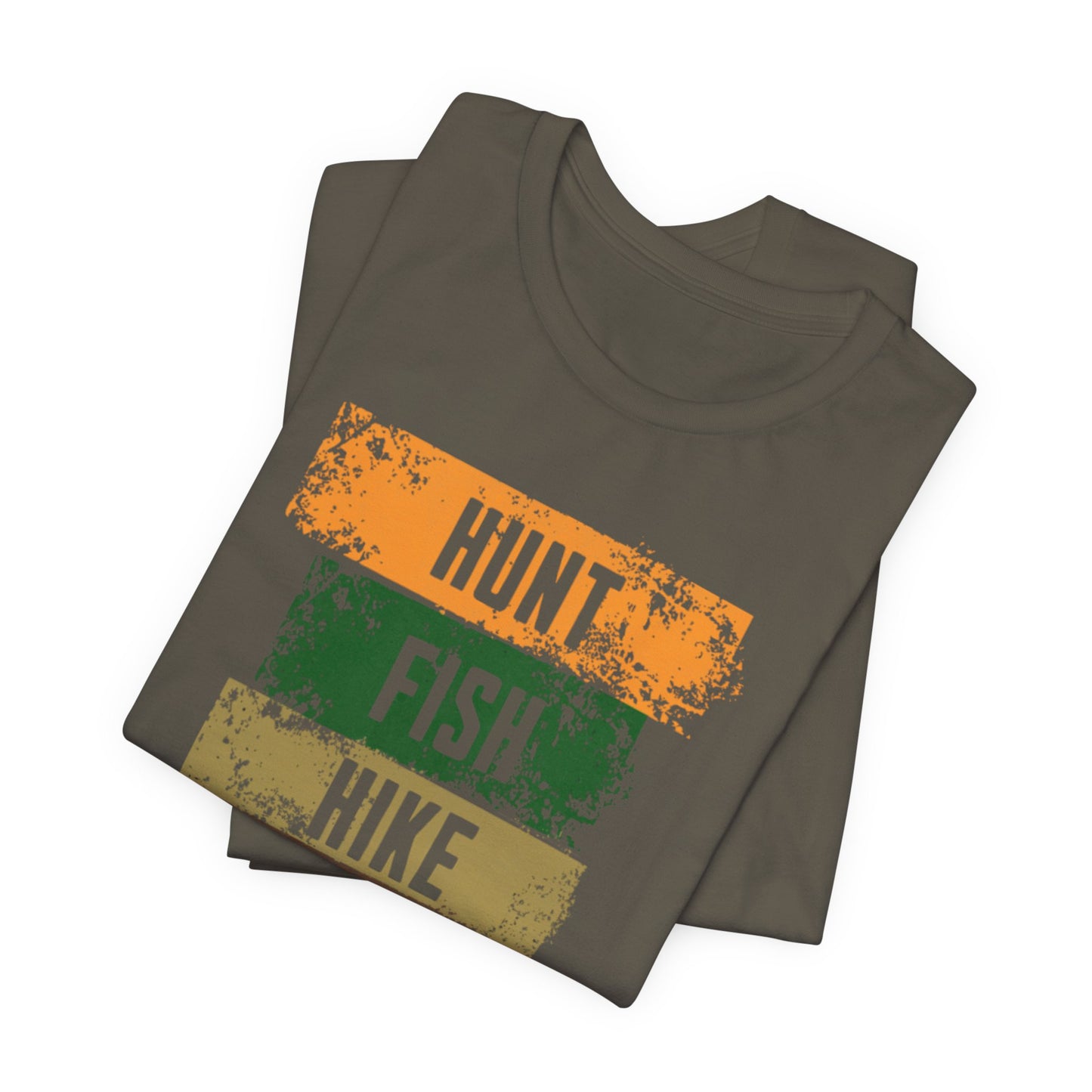 JA Hunt, Fish, Hike, Repeat T-Shirt