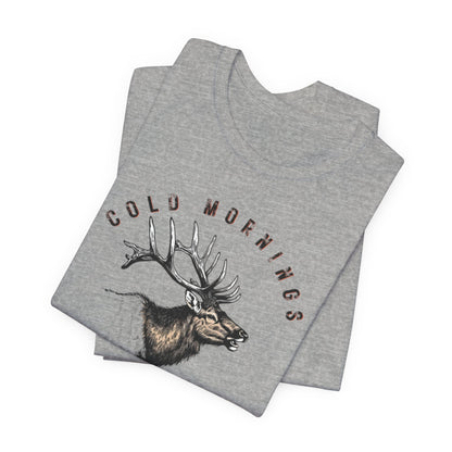 JA Cold Mornings & Elk Bugles T-Shirt