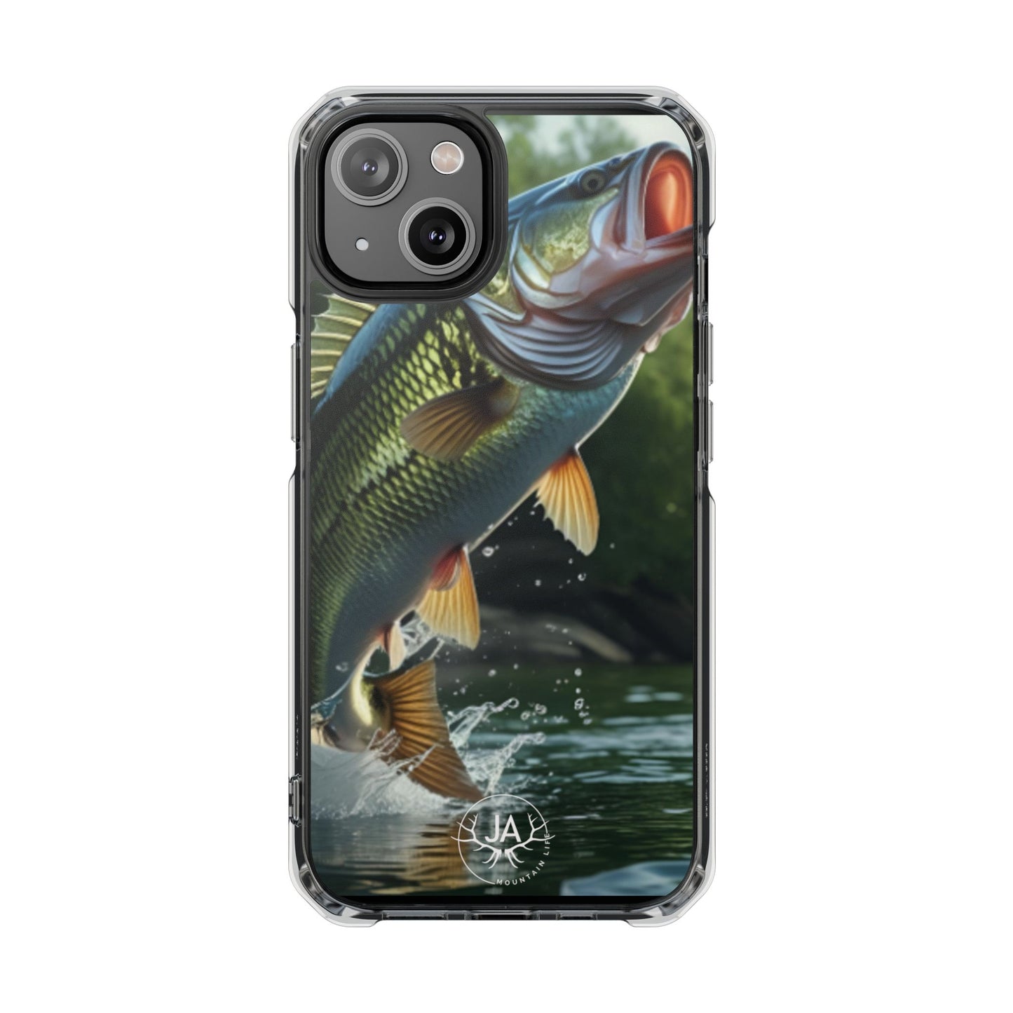 JA "Big Bass Fish'N" iPhone Case