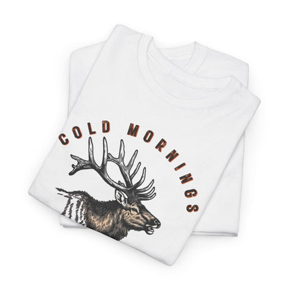 JA Cold Mornings & Elk Bugles T-Shirt