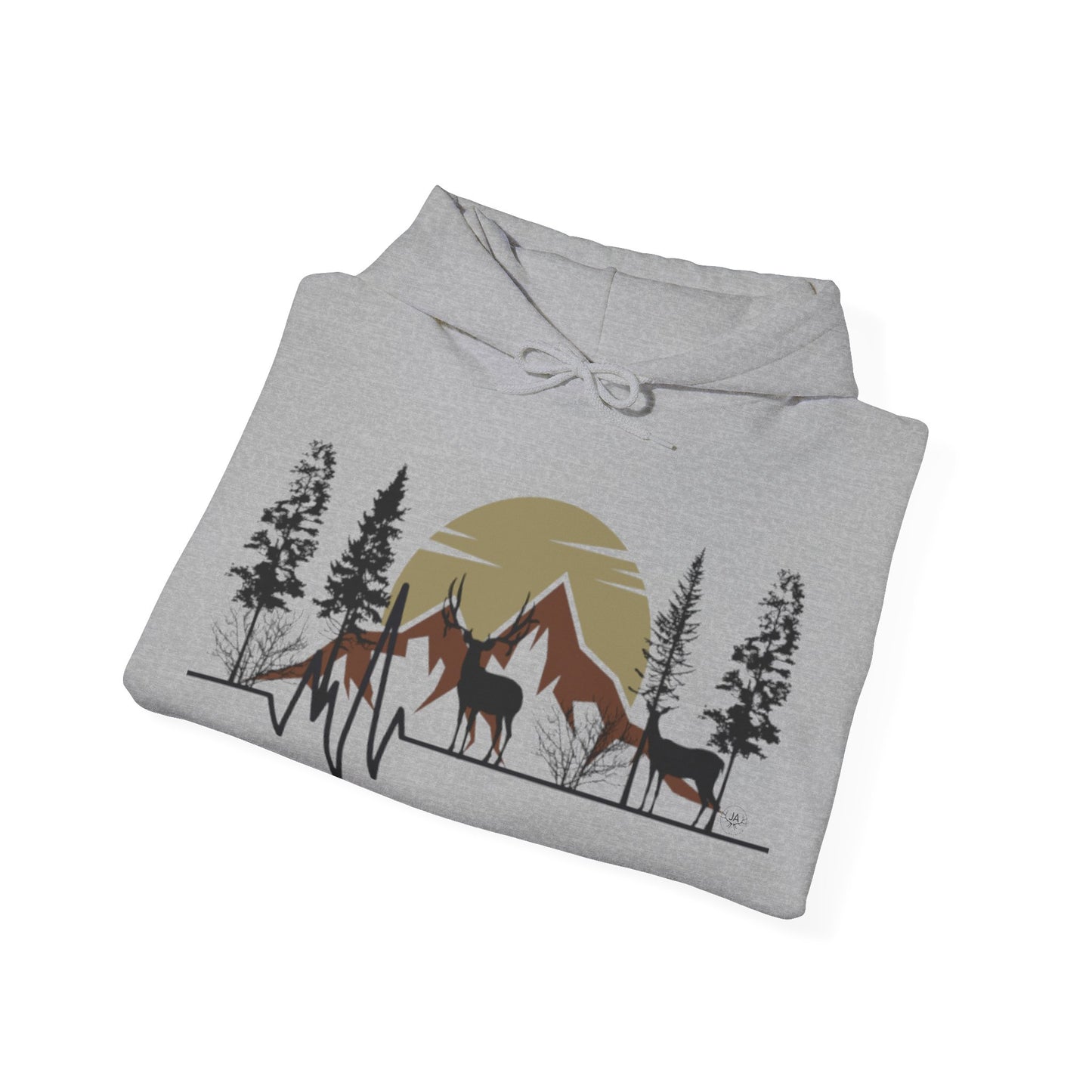 Muley Hunter Heartbeat Hoodie