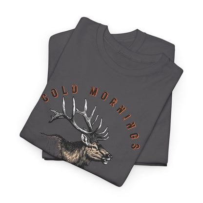 JA Cold Mornings & Elk Bugles T-Shirt