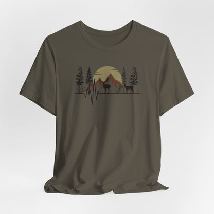 Muley Hunter Heartbeat T-Shirt