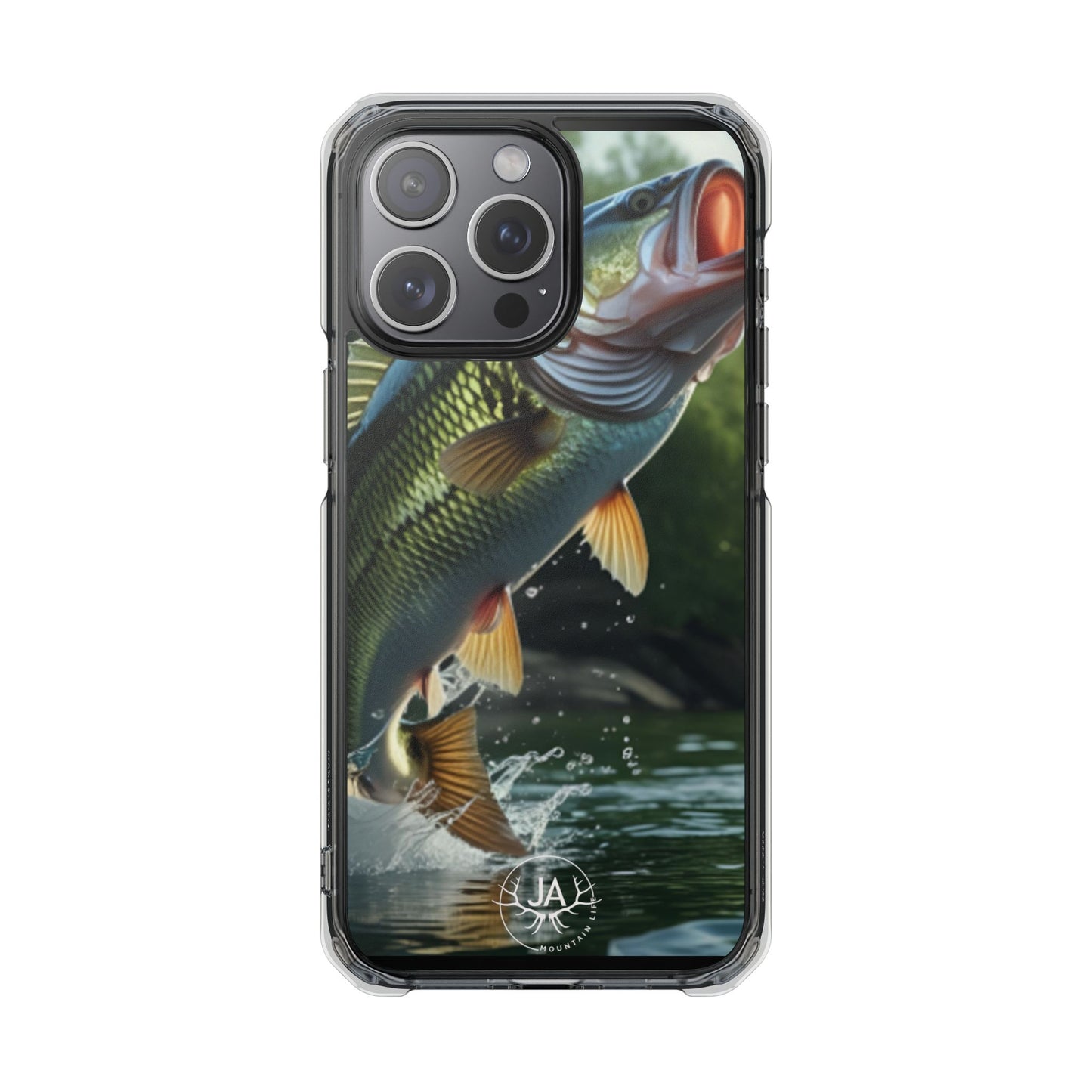 JA "Big Bass Fish'N" iPhone Case