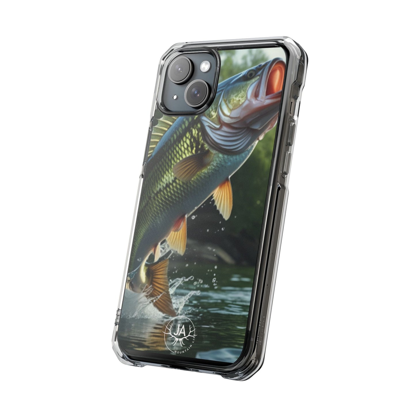 JA "Big Bass Fish'N" iPhone Case
