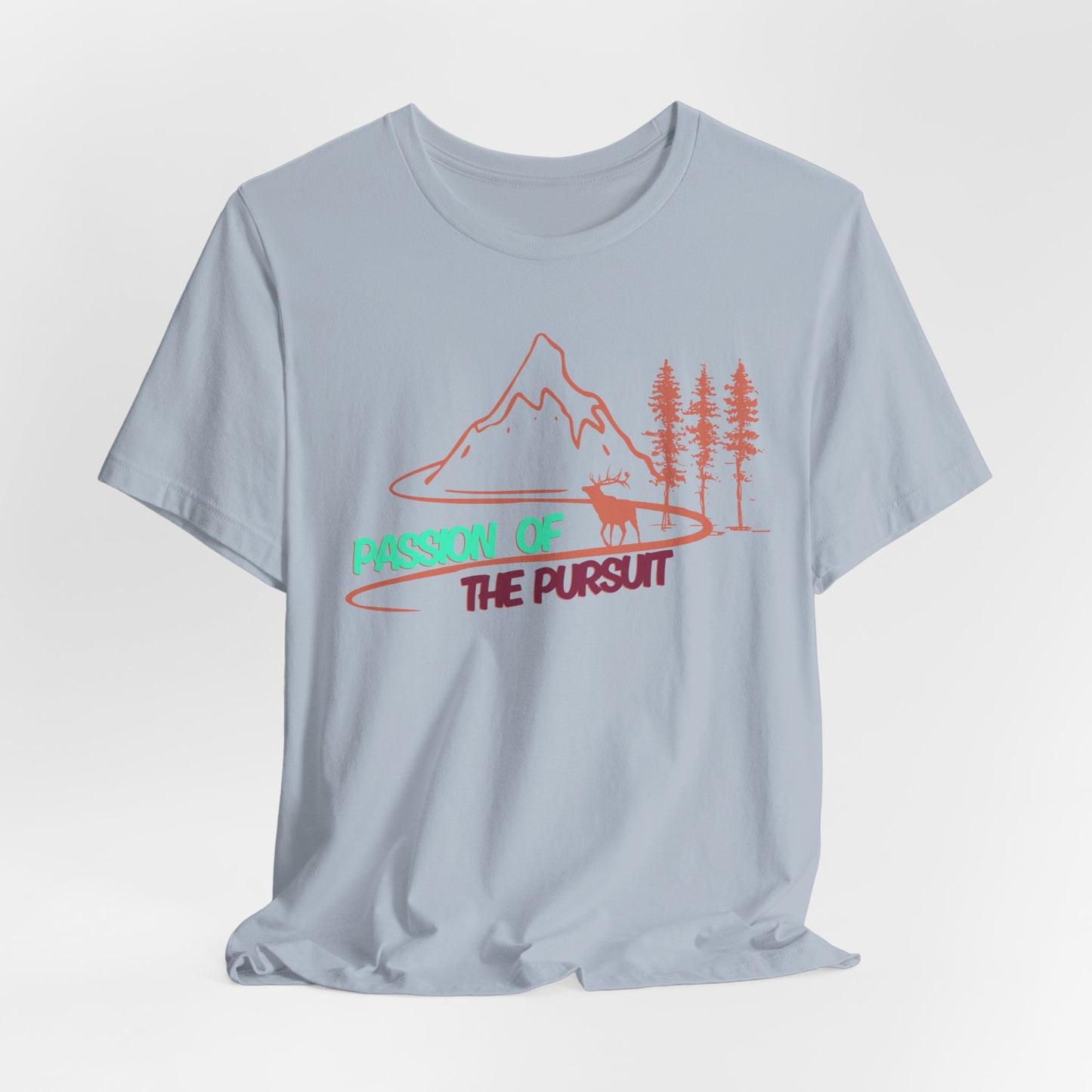 PASSSION OF THE PURSUIT ELK Unisex Jersey Short Sleeve Tee
