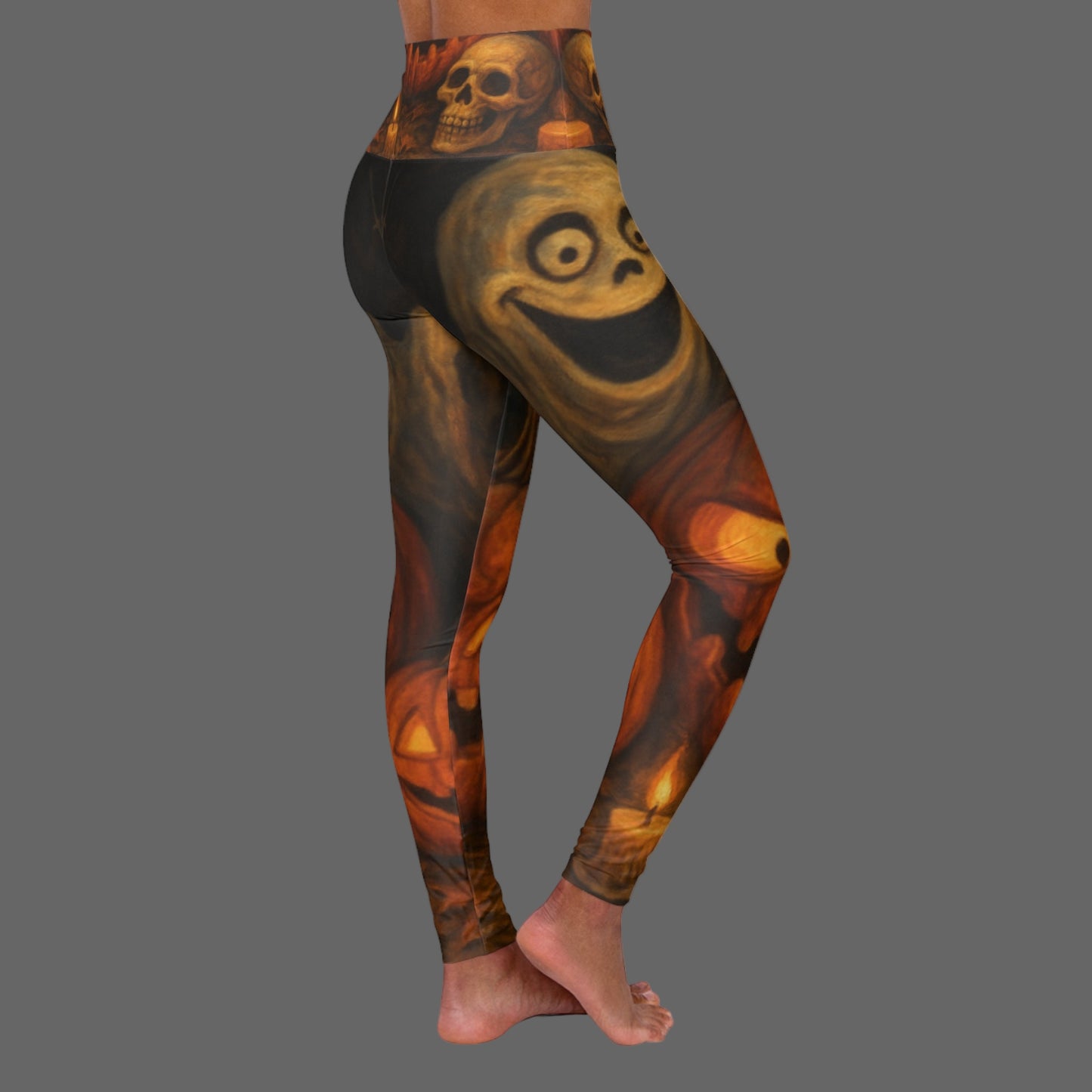 JA Halloween High Waisted Yoga-Leggings