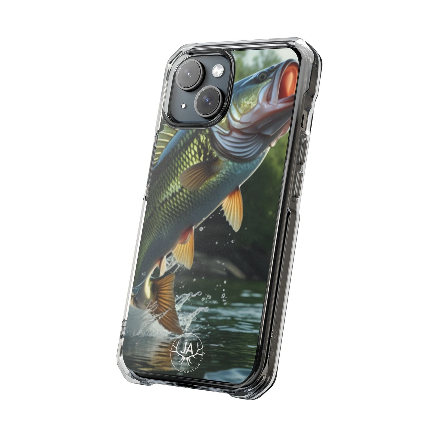 JA "Big Bass Fish'N" iPhone Case