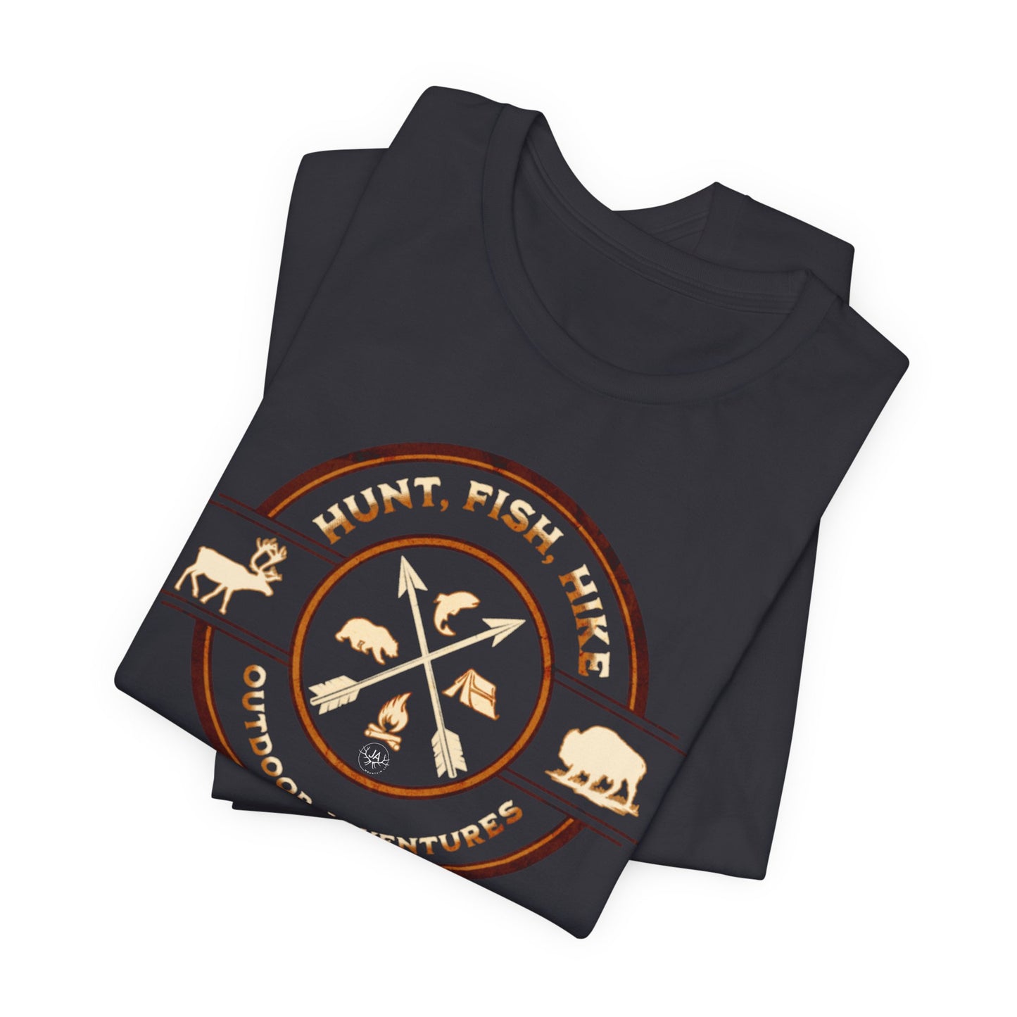 JA Hunt, Fish, Hike T-Shirt