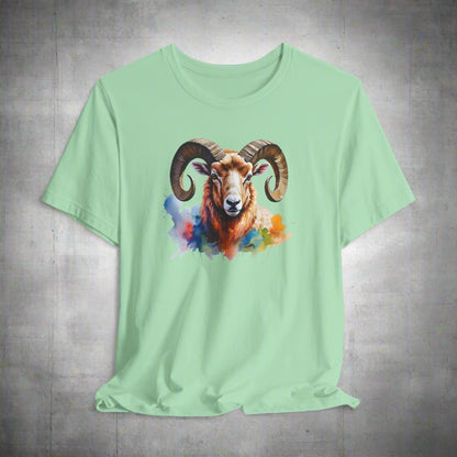 JA Watercolor Big Horn T-Shirt