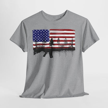 JA "ROOTED" Patriot-T shirt