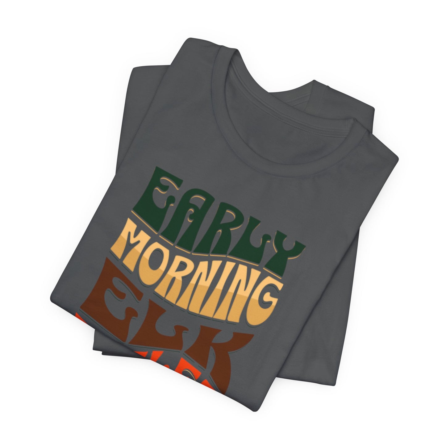 JA Early Morning Elk Bugles T-Shirt
