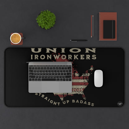 JA Union Ironworkers Desk Mat
