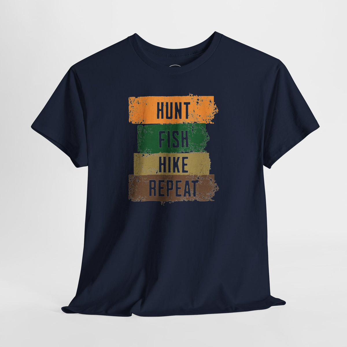 JA Hunt, Fish, Hike, Repeat T-Shirt