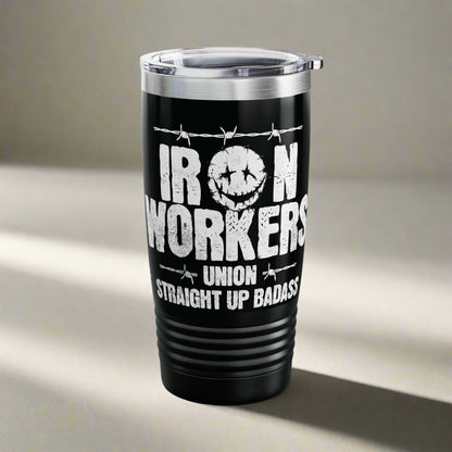 JA Union Ironworkers-Tumbler