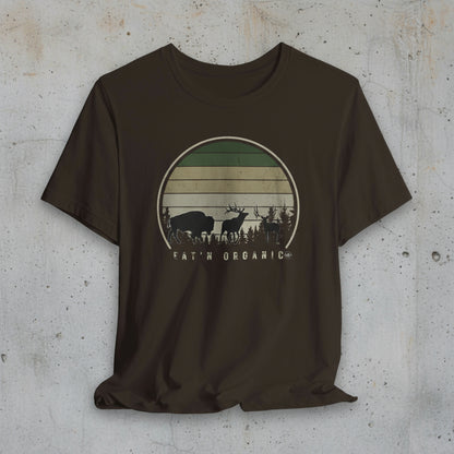 JA EAT'N ORGANIC Bison, ELK, Muley T-Shirt