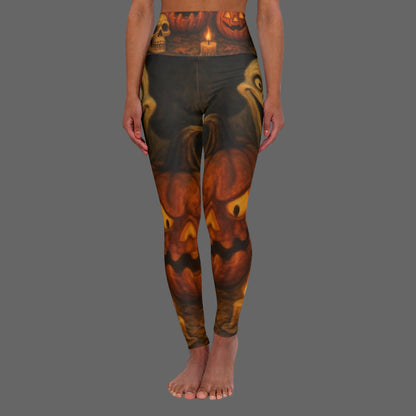 JA Halloween High Waisted Yoga-Leggings