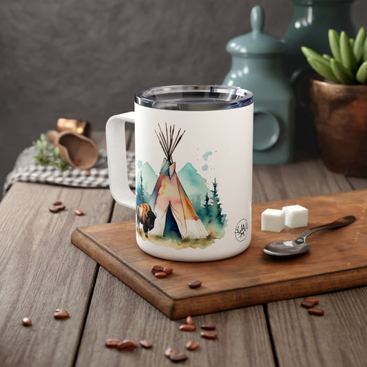 JA Watercolor Teepee Mug