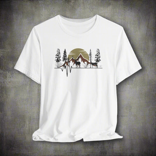 Muley Hunter Heartbeat T-Shirt