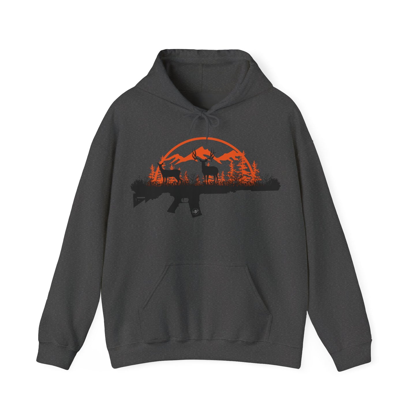 Muley Outdoors Orange Hunting Life Hoodie