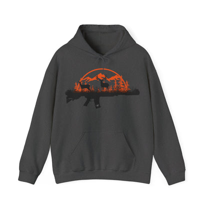 Muley Outdoors Orange Hunting Life Hoodie