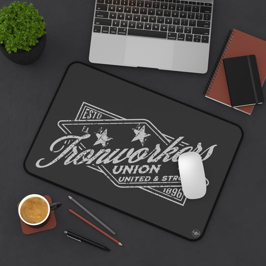 JA Union Ironworkers Desk Mat