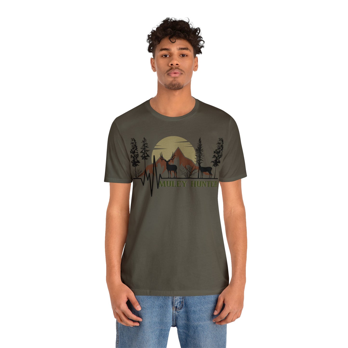 Muley Hunter Heartbeat T-Shirt