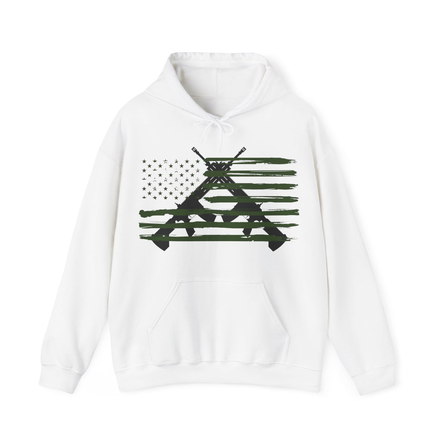 Green Patriotic Hoodie