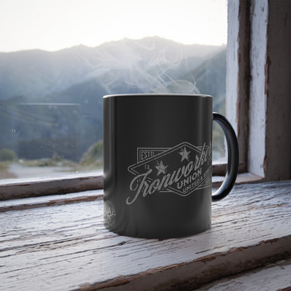 Color Morphing JA "Union Ironworkers" Mug