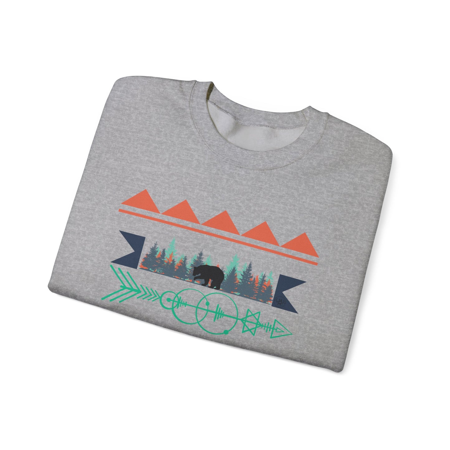 Bear Tribal Crewneck Sweatshirt