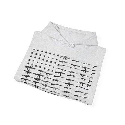 JA American Flag "Gun" Hoodie