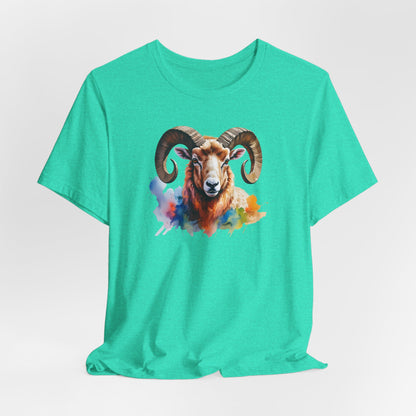 JA Watercolor Big Horn T-Shirt