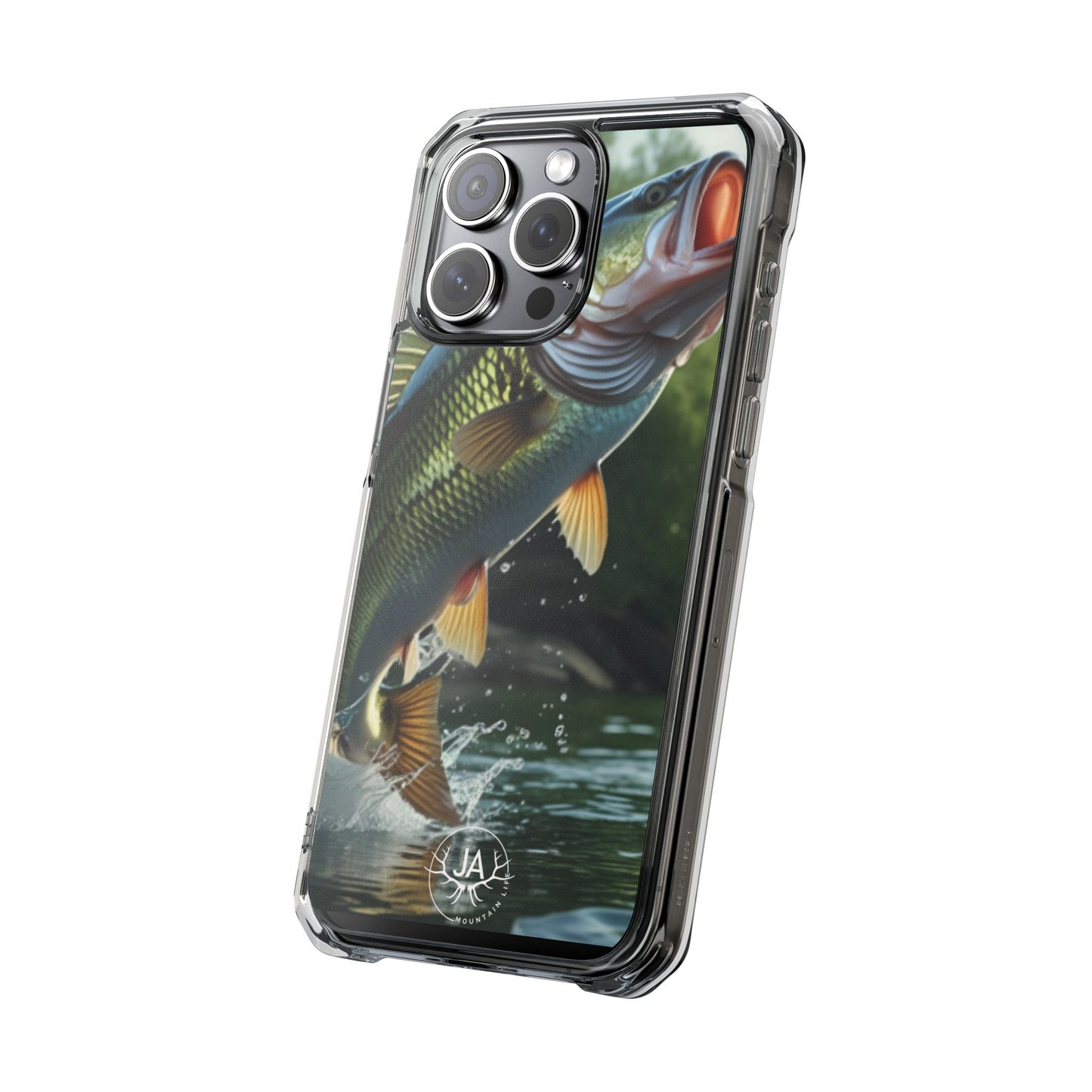 JA "Big Bass Fish'N" iPhone Case