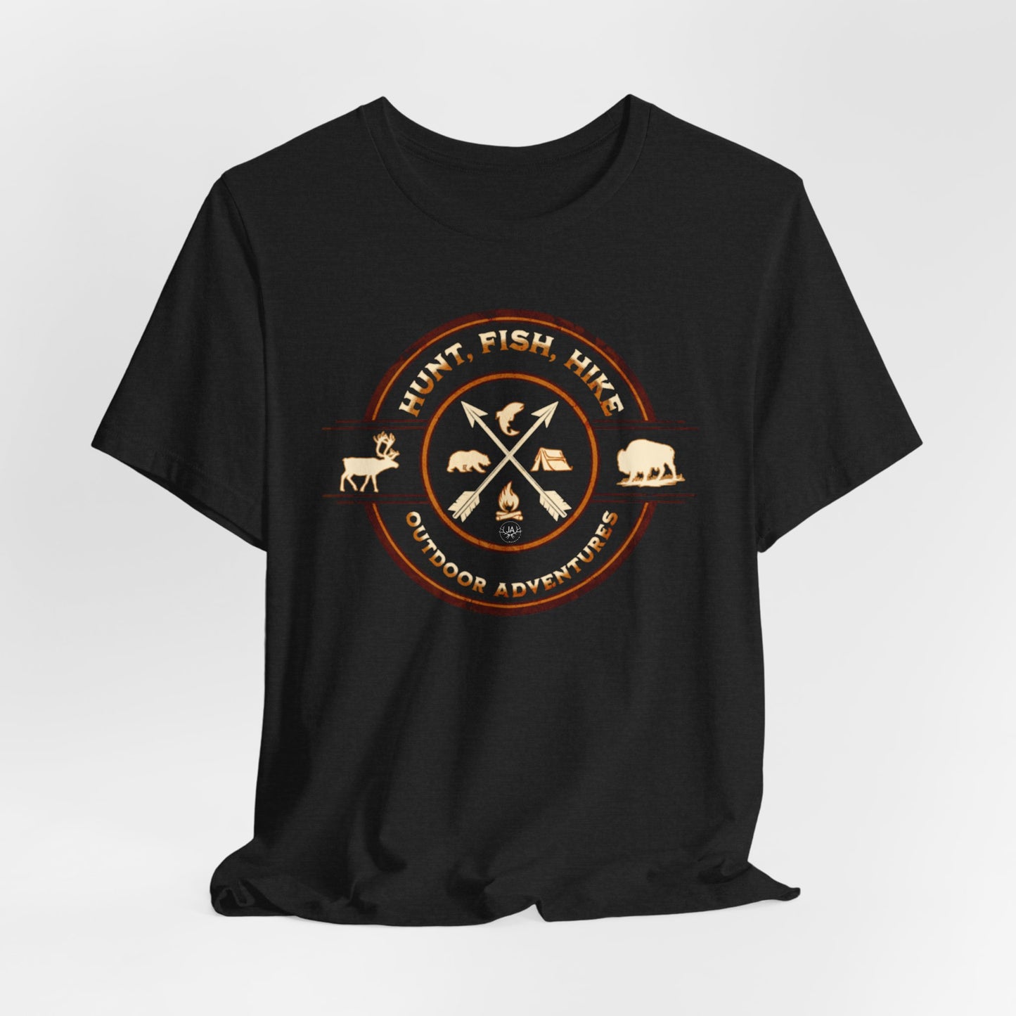 JA Hunt, Fish, Hike T-Shirt