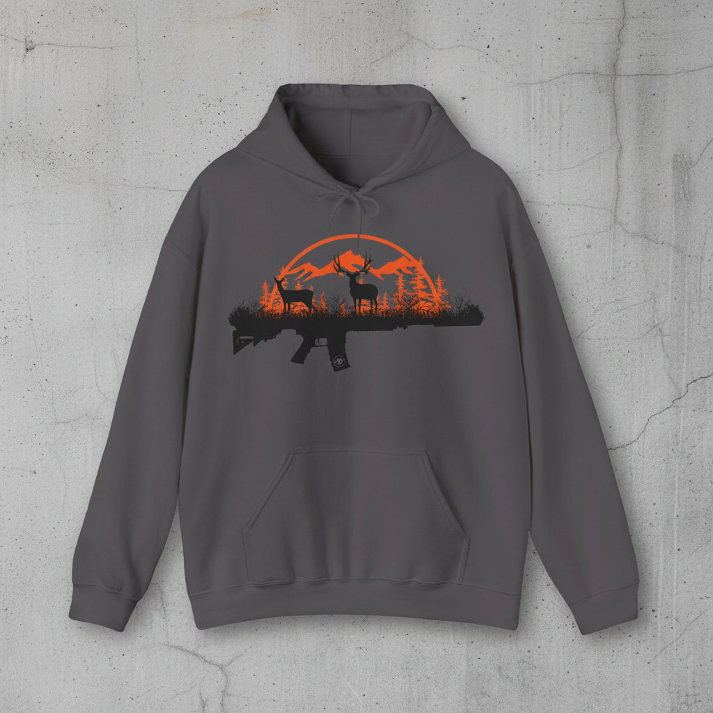 Muley Outdoors Orange Hunting Life Hoodie