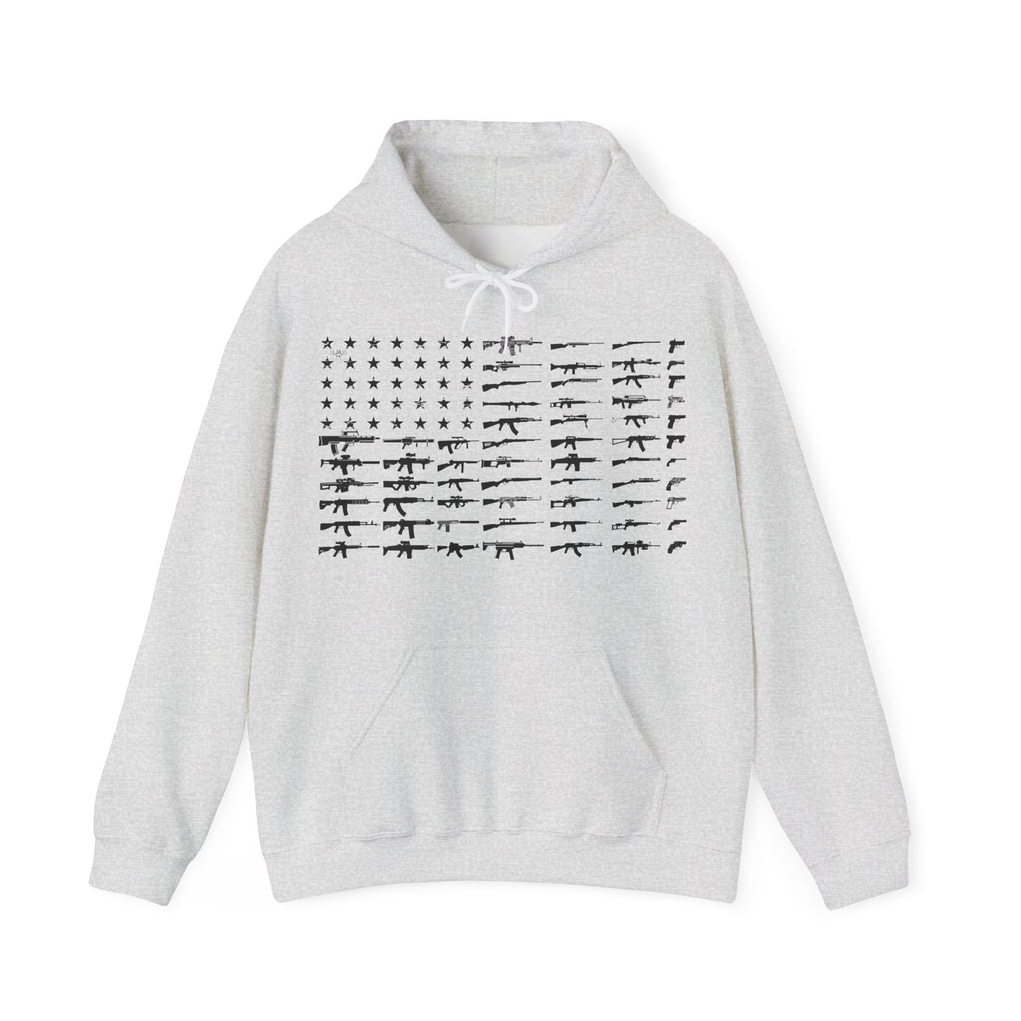 JA American Flag "Gun" Hoodie
