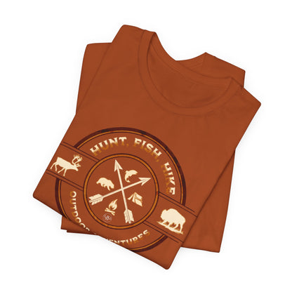 JA Hunt, Fish, Hike T-Shirt