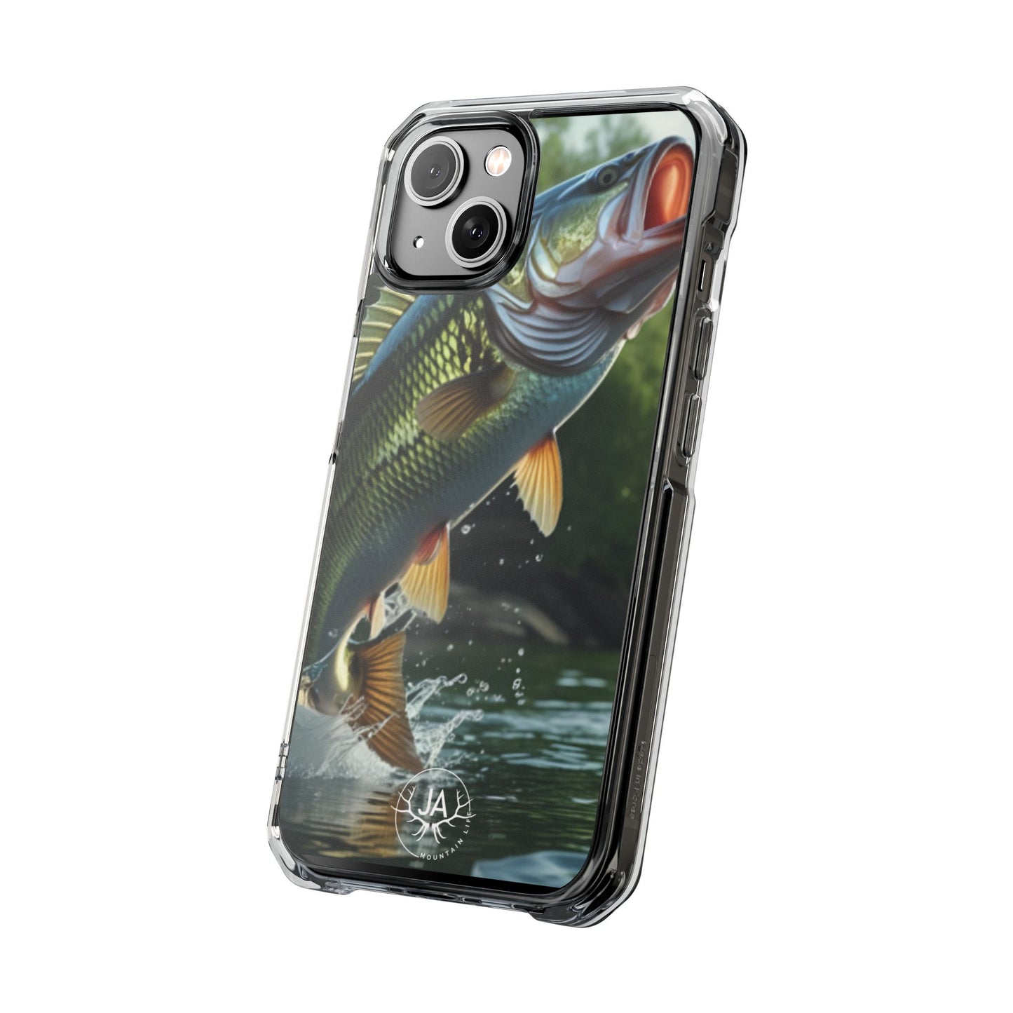 JA "Big Bass Fish'N" iPhone Case