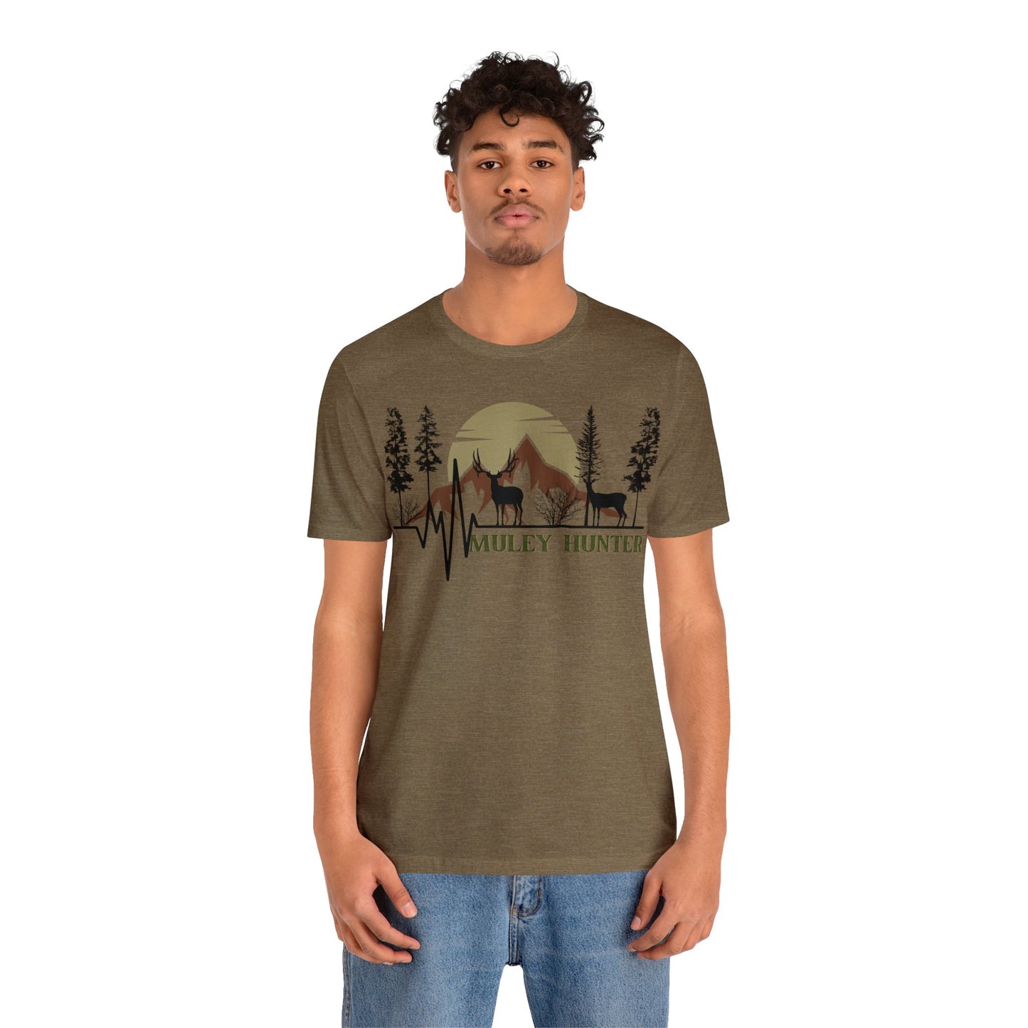 Muley Hunter Heartbeat T-Shirt